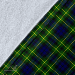Scottish Campbell of Breadalbane Modern Clan Tartan Blanket - Wave Style Scottish Plaid Tartan Plaid
