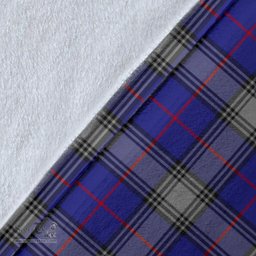Scottish Kinnaird Clan Tartan Blanket - Wave Style Scottish Plaid Tartan Plaid