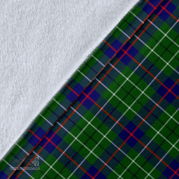 Scottish Duncan Modern Clan Tartan Blanket - Wave Style Scottish Plaid Tartan Plaid
