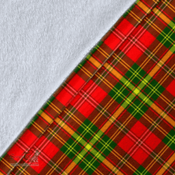 Scottish Leask Clan Tartan Blanket - Wave Style Scottish Plaid Tartan Plaid