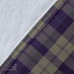 Scottish Cunningham Dress Blue Dancers Clan Tartan Blanket - Wave Style Scottish Plaid Tartan Plaid