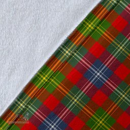 Scottish Forrester Clan Tartan Blanket - Wave Style Scottish Plaid Tartan Plaid