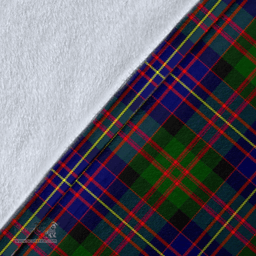 Scottish Cameron of Erracht Modern Clan Tartan Blanket - Wave Style Scottish Plaid Tartan Plaid