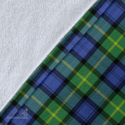 Scottish Gordon Old Ancient Clan Tartan Blanket - Wave Style Scottish Plaid Tartan Plaid