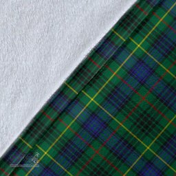 Scottish Stewart Hunting Modern Clan Tartan Blanket - Wave Style Scottish Plaid Tartan Plaid
