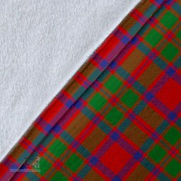 Scottish MacKintosh Modern Clan Tartan Blanket - Wave Style Scottish Plaid Tartan Plaid