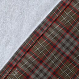 Scottish Nicolson Hunting Weathered Clan Tartan Blanket - Wave Style Scottish Plaid Tartan Plaid
