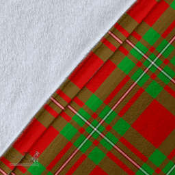Scottish MacGregor Modern Clan Tartan Blanket - Wave Style Scottish Plaid Tartan Plaid