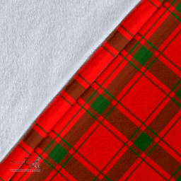 Scottish MacDonald of Sleat Clan Tartan Blanket - Wave Style Scottish Plaid Tartan Plaid