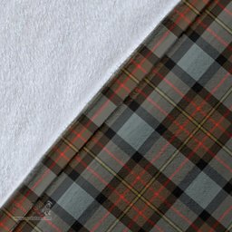Scottish MacLaren Weathered Clan Tartan Blanket - Wave Style Scottish Plaid Tartan Plaid