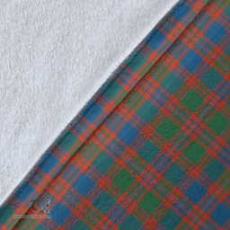 Scottish MacIntyre Ancient Clan Tartan Blanket - Wave Style Scottish Plaid Tartan Plaid