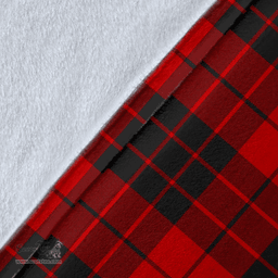 Scottish MacLeod of Raasay Clan Tartan Blanket - Wave Style Scottish Plaid Tartan Plaid