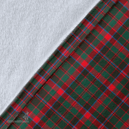 Scottish Cumming Hunting Modern Clan Tartan Blanket - Wave Style Scottish Plaid Tartan Plaid