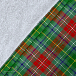 Scottish Muirhead Clan Tartan Blanket - Wave Style Scottish Plaid Tartan Plaid