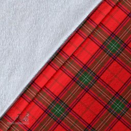 Scottish Seton Modern Clan Tartan Blanket - Wave Style Scottish Plaid Tartan Plaid