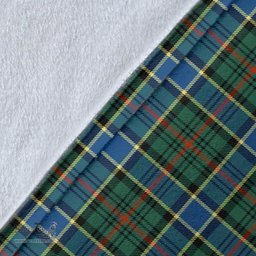 Scottish Ogilvie Hunting Ancient Clan Tartan Blanket - Wave Style Scottish Plaid Tartan Plaid