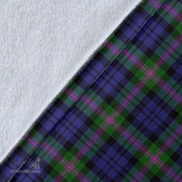 Scottish Baird Modern Clan Tartan Blanket - Wave Style Scottish Plaid Tartan Plaid