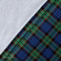 Scottish Fletcher Ancient Clan Tartan Blanket - Wave Style Scottish Plaid Tartan Plaid