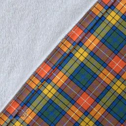 Scottish Buchanan Ancient Clan Tartan Blanket - Wave Style Scottish Plaid Tartan Plaid