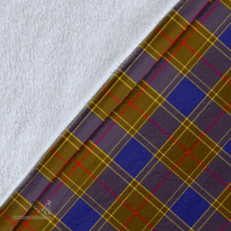Scottish Balfour Modern Clan Tartan Blanket - Wave Style Scottish Plaid Tartan Plaid