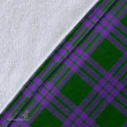 Scottish Elphinstone Clan Tartan Blanket - Wave Style Scottish Plaid Tartan Plaid