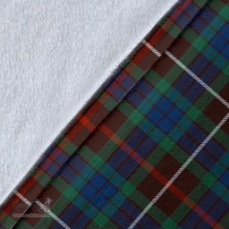 Scottish Fraser Hunting Ancient Clan Tartan Blanket - Wave Style Scottish Plaid Tartan Plaid