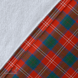 Scottish Chisholm Ancient Clan Tartan Blanket - Wave Style Scottish Plaid Tartan Plaid