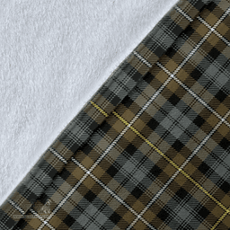 Scottish Campbell Argyll Weathered Clan Tartan Blanket - Wave Style Scottish Plaid Tartan Plaid