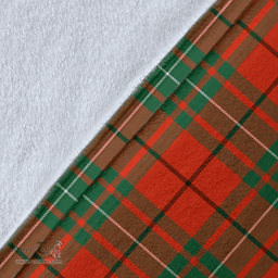 Scottish MacAulay Ancient Clan Tartan Blanket - Wave Style Scottish Plaid Tartan Plaid