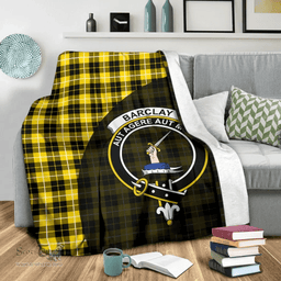 Scottish Barclay Dress Modern Clan Tartan Blanket - Wave Style Scottish Plaid Tartan Plaid
