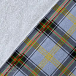 Scottish Bell of the Borders Clan Tartan Blanket - Wave Style Scottish Plaid Tartan Plaid