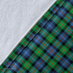 Scottish Murray of Atholl Ancient Clan Tartan Blanket - Wave Style Scottish Plaid Tartan Plaid