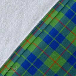 Scottish Barclay Hunting Ancient Clan Tartan Blanket - Wave Style Scottish Plaid Tartan Plaid