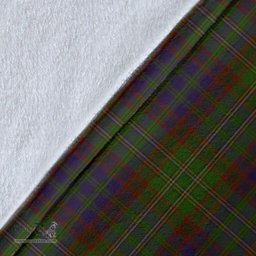 Scottish Cunningham Hunting Modern Clan Tartan Blanket - Wave Style Scottish Plaid Tartan Plaid