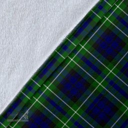 Scottish MacNeil of Colonsay Modern Clan Tartan Blanket - Wave Style Scottish Plaid Tartan Plaid