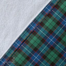 Scottish Hunter Ancient Clan Tartan Blanket - Wave Style Scottish Plaid Tartan Plaid