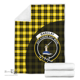 Scottish Barclay Dress Modern Clan Tartan Blanket - Wave Style Scottish Plaid Tartan Plaid