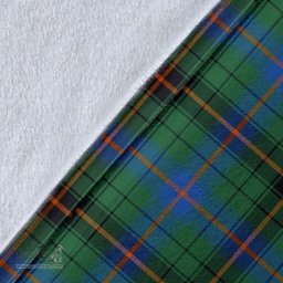 Scottish Davidson Ancient Clan Tartan Blanket - Wave Style Scottish Plaid Tartan Plaid