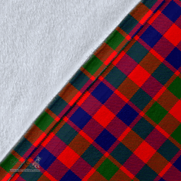 Scottish Gow Modern Clan Tartan Blanket - Wave Style Scottish Plaid Tartan Plaid