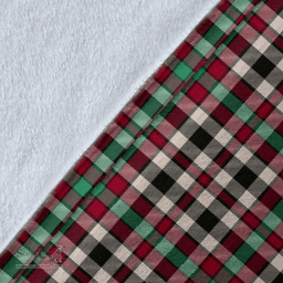 Scottish Borthwick Dress Ancient Clan Tartan Blanket - Wave Style Scottish Plaid Tartan Plaid
