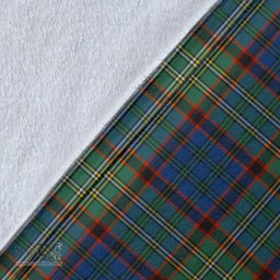 Scottish Nicolson Hunting Ancient Clan Tartan Blanket - Wave Style Scottish Plaid Tartan Plaid