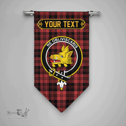 Scottish Campbell of Lochlane Ancient 2 Clan Tartan Gonfalon - Crest Personalize Scottish Plaid Tartan Plaid