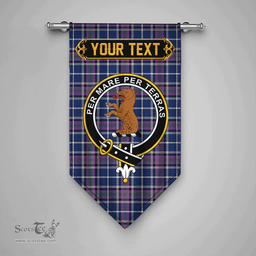 Scottish Alexander of Menstry Modern Clan Tartan Gonfalon - Crest Personalize Scottish Plaid Tartan Plaid