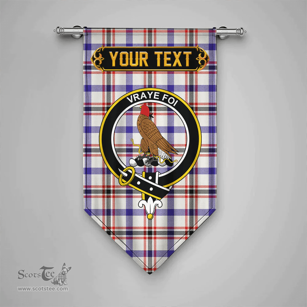 Scottish Boswell Dress Modern Clan Tartan Gonfalon - Crest Personalize Scottish Plaid Tartan Plaid