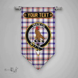 Scottish Boswell Dress Modern Clan Tartan Gonfalon - Crest Personalize Scottish Plaid Tartan Plaid
