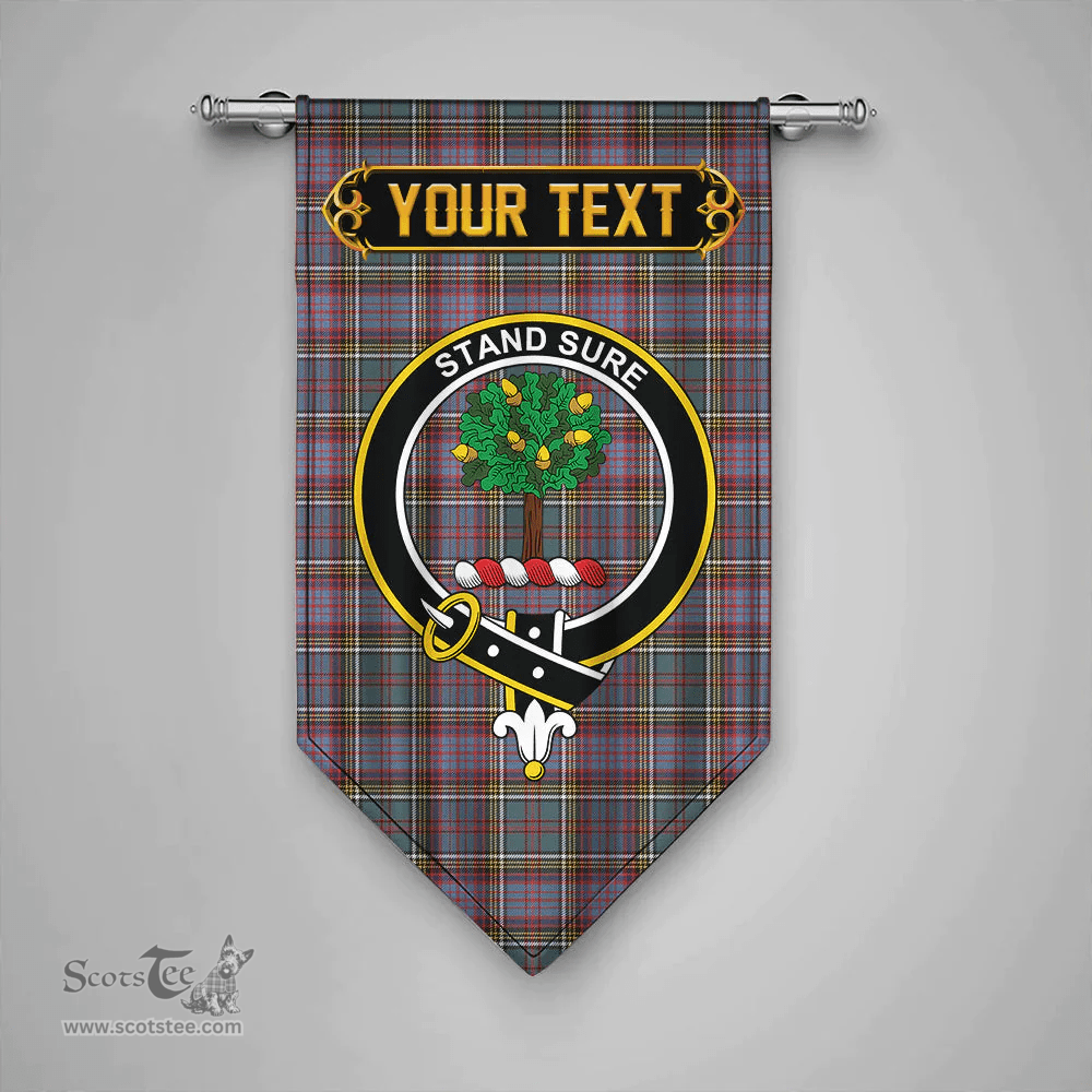 Scottish Anderson of Kinneddar Hunting Weathered Clan Tartan Gonfalon - Crest Personalize Scottish Plaid Tartan Plaid