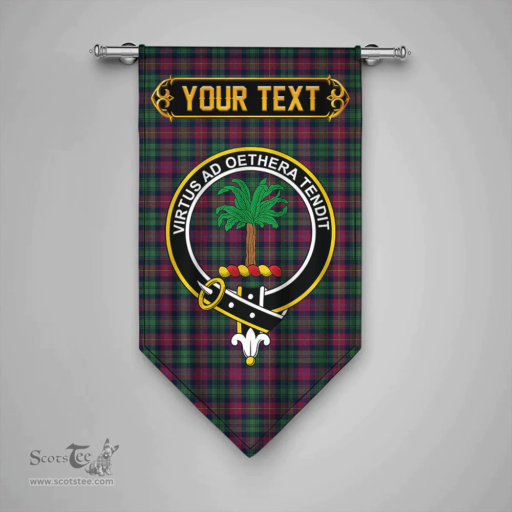 Scottish Cairns of Finavon Modern Clan Tartan Gonfalon - Crest Personalize Scottish Plaid Tartan Plaid