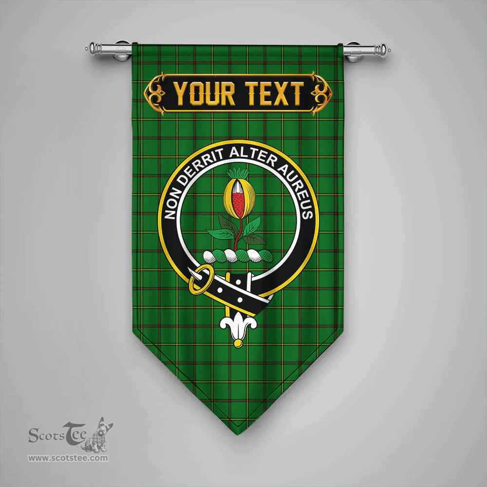 Scottish Don (Tribe of Mar) Clan Tartan Gonfalon - Crest Personalize Scottish Plaid Tartan Plaid