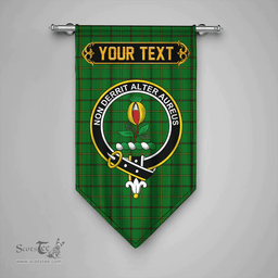 Scottish Don (Tribe of Mar) Clan Tartan Gonfalon - Crest Personalize Scottish Plaid Tartan Plaid