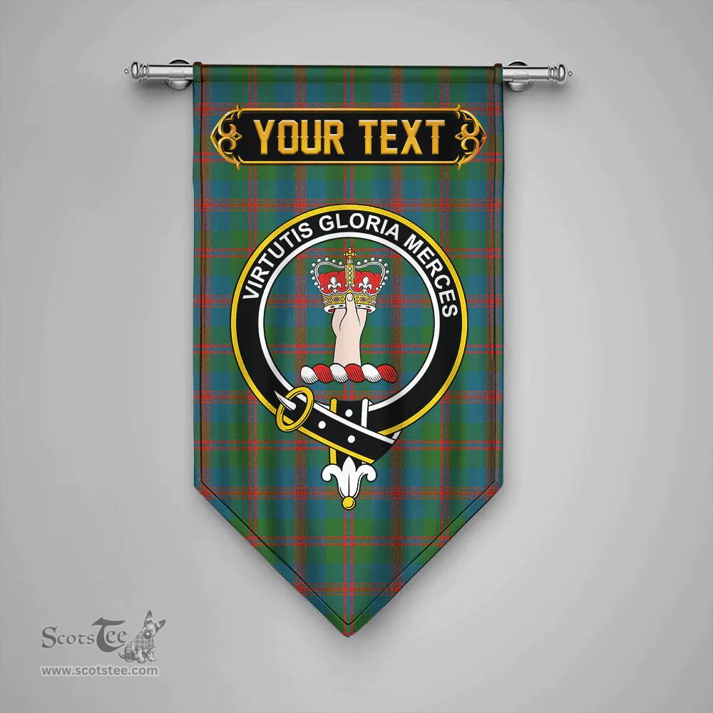 Scottish Robertson of Struan Ancient Clan Tartan Gonfalon - Crest Personalize Scottish Plaid Tartan Plaid
